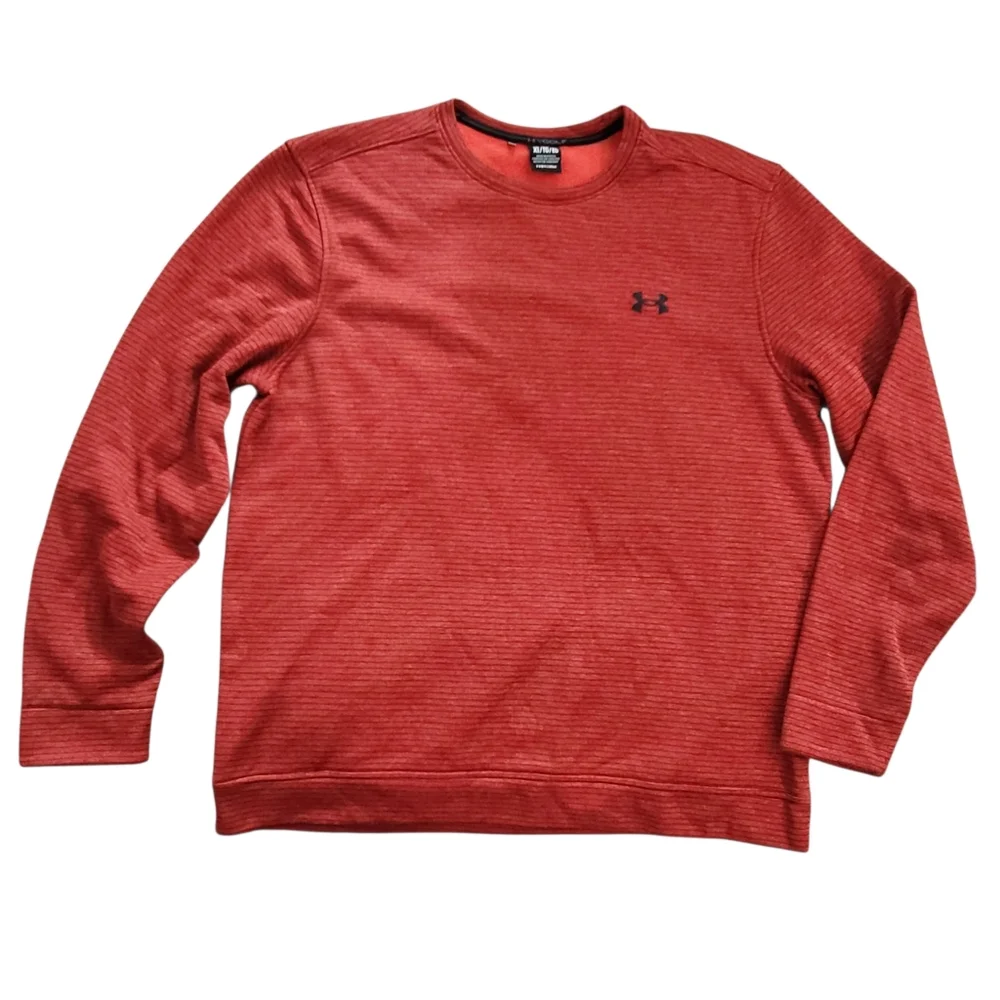 Under Armour Mens Storm Crew Neck Pullover Sweater Red XL